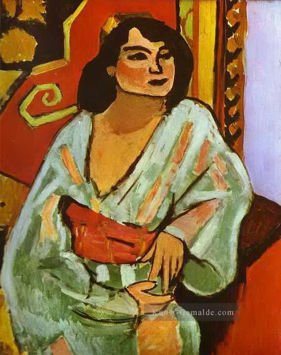 Die algerische Frau abstrakte fauvism Henri Matisse Ölgemälde